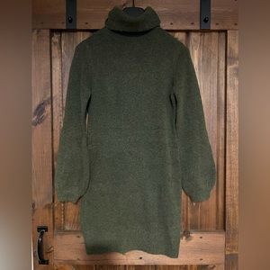 ****SOLD***** Forest green sweater dress